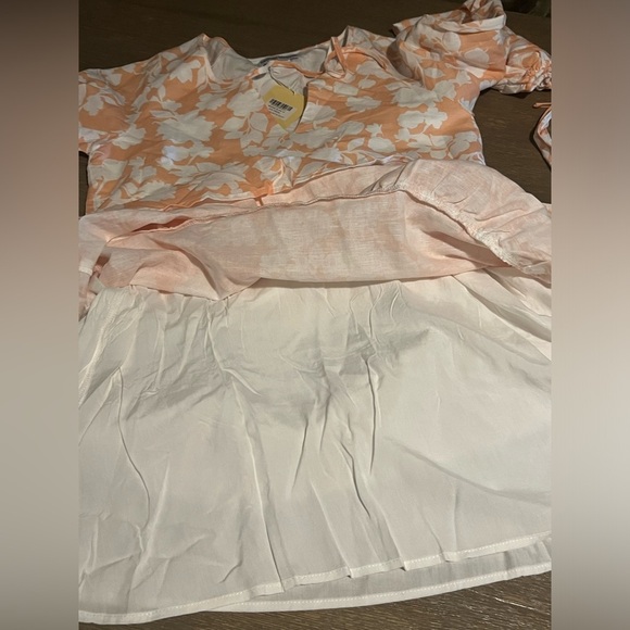 CHARLIE HOLIDAY EVE LINEN BLEND DRESS IN BLOOM - Size 2 XS - Picture 10 of 11